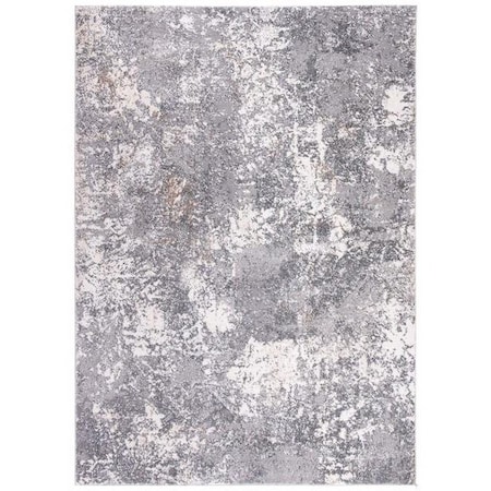 Safavieh 3 x 5 ft. Aston 700 Rectanglar Modern Contemporary Rug Light Grey & Grey ASN715F-3